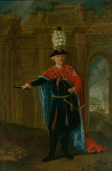Frederick the Great Dressed in the Costume of the Order of the Black Eagle